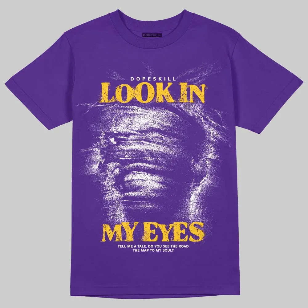 PURPLE Collection DopeSkill T-Shirt Look In My Eyes Graphic sold by DopeSkill product image thumbnail 3