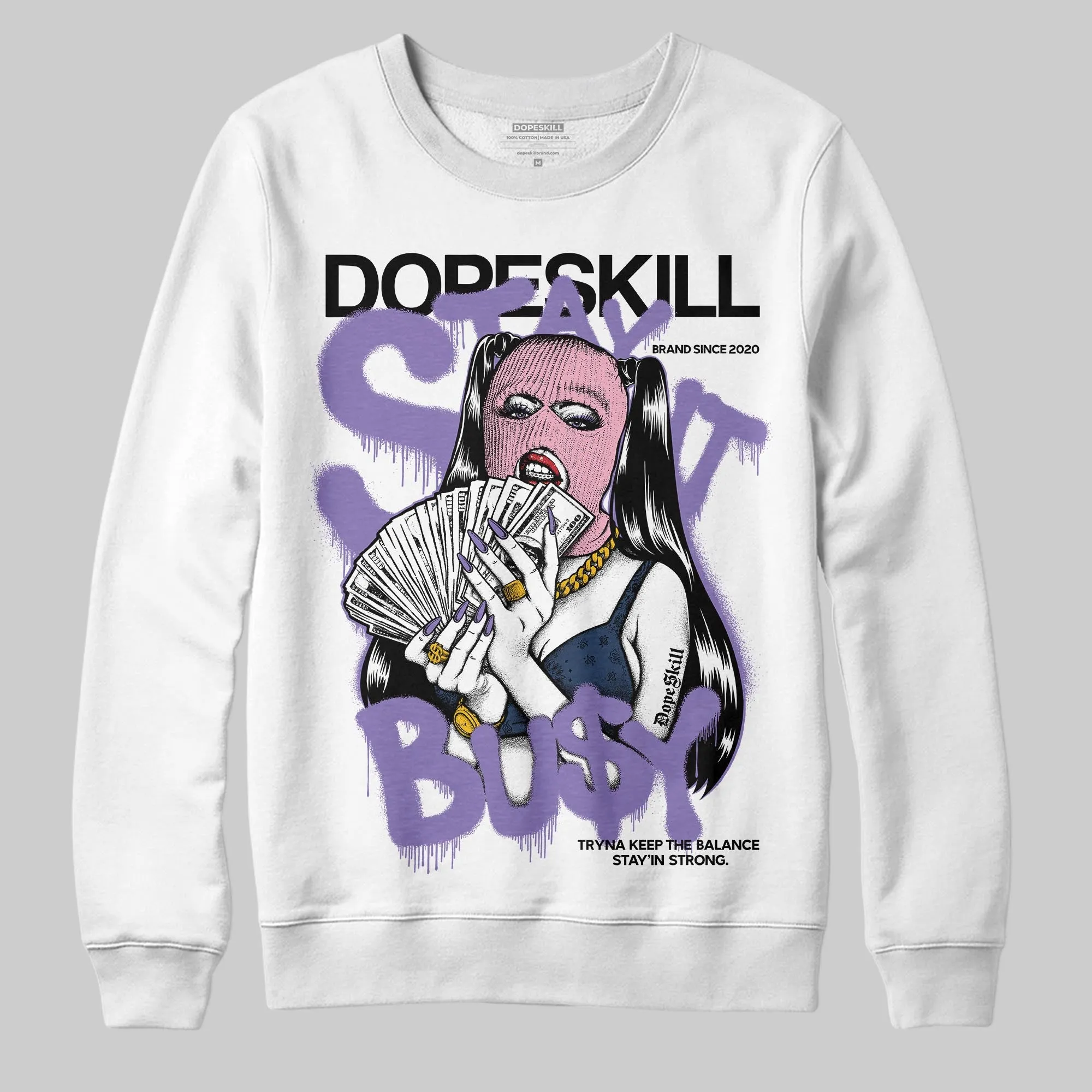 Mojave 11s DopeSkill Sweatshirt Stay It Busy Graphic sold by DopeSkill product image thumbnail 2