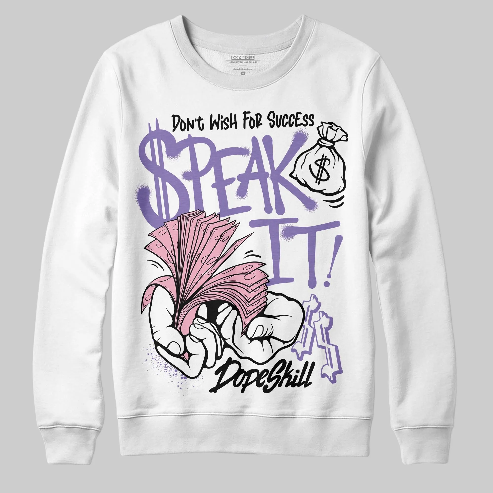 Mojave 11s DopeSkill Sweatshirt Speak It Graphic sold by DopeSkill product image thumbnail 2
