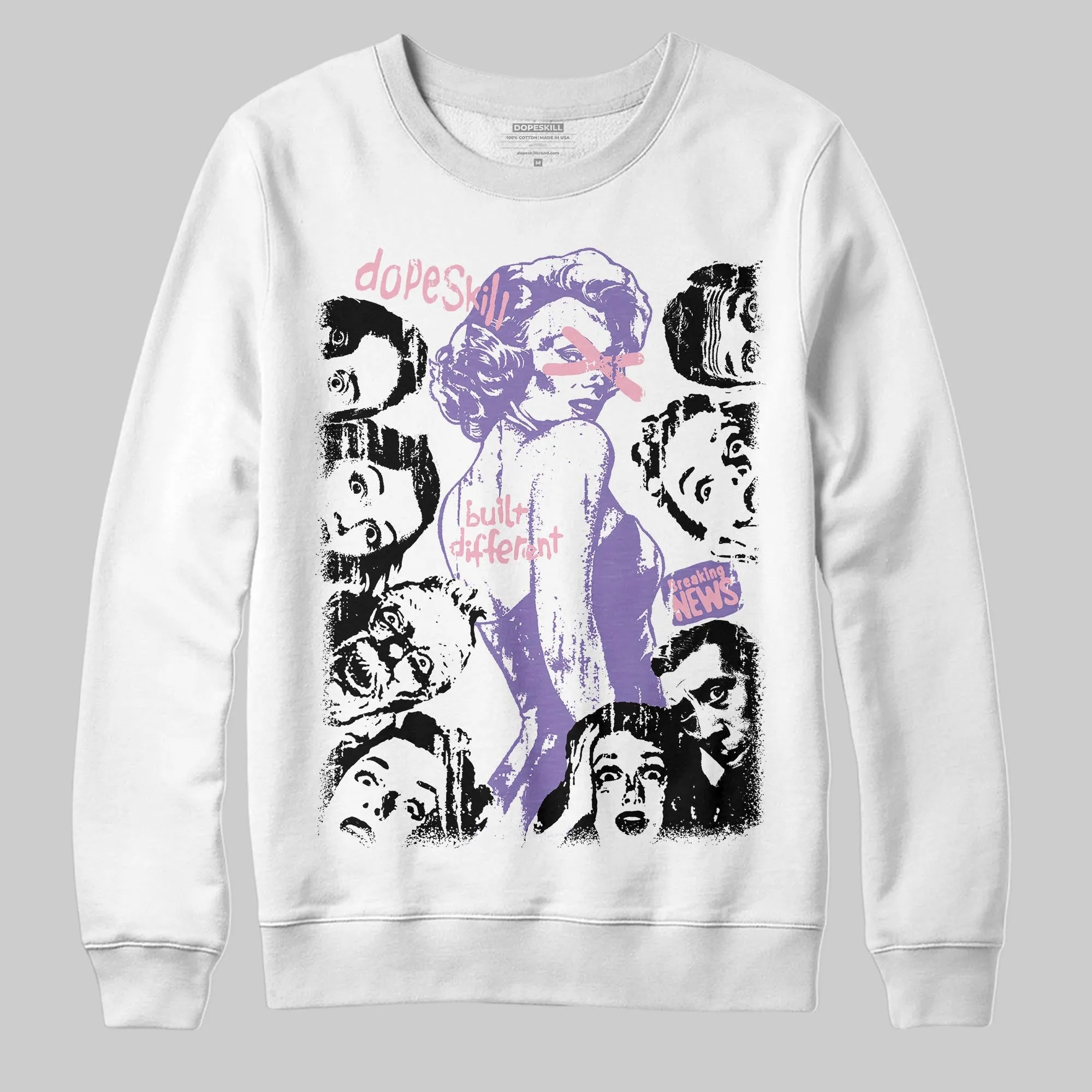 Mojave 11s DopeSkill Sweatshirt Built Different Graphic sold by DopeSkill product image thumbnail 2