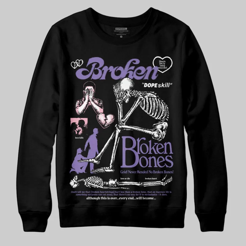 Mojave 11s DopeSkill Sweatshirt Broken Bones Graphic sold by DopeSkill
