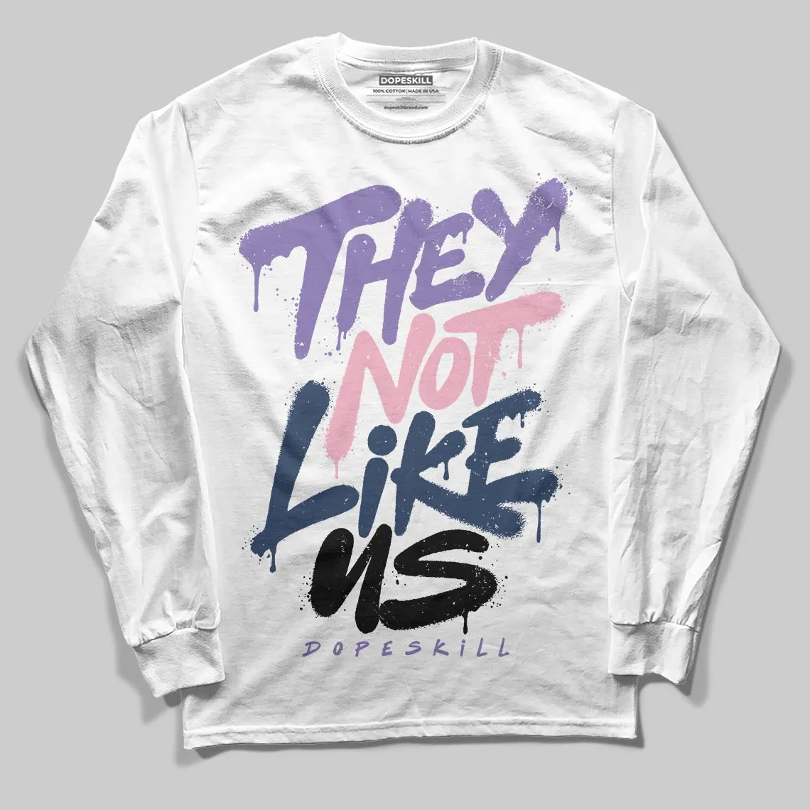 Mojave 11s DopeSkill Long Sleeve T-Shirt They Not Like Us Graphic sold by DopeSkill product image thumbnail 2