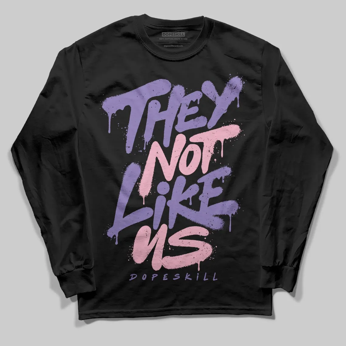 Mojave 11s DopeSkill Long Sleeve T-Shirt They Not Like Us Graphic sold by DopeSkill