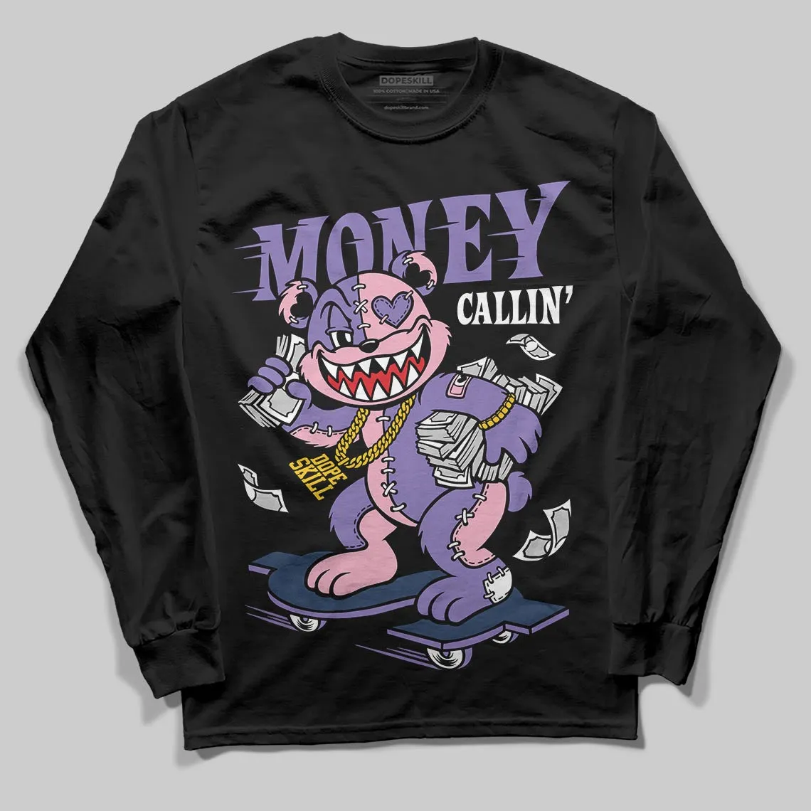 Mojave 11s DopeSkill Long Sleeve T-Shirt Money Callin' Graphic sold by DopeSkill