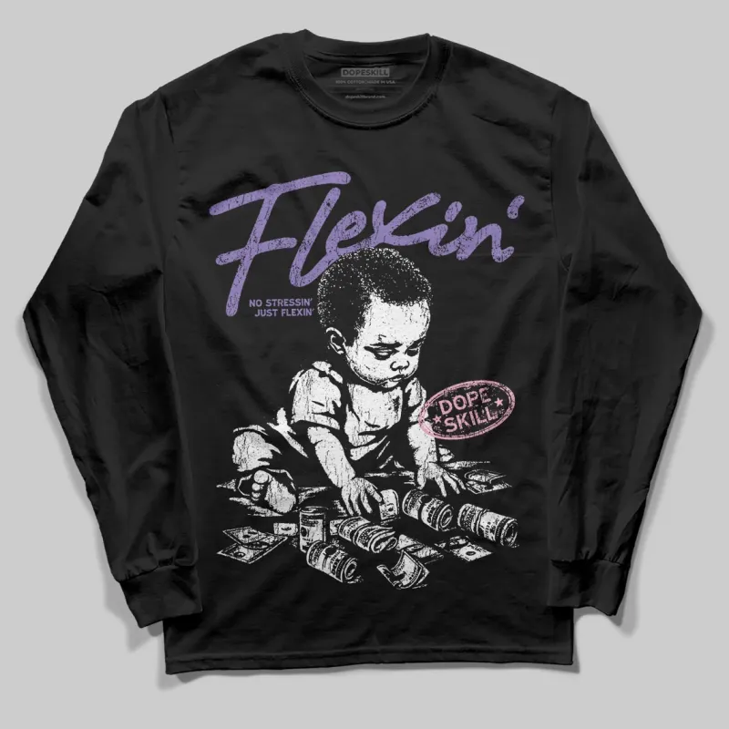 Mojave 11s DopeSkill Long Sleeve T-Shirt Flexin' Graphic sold by DopeSkill