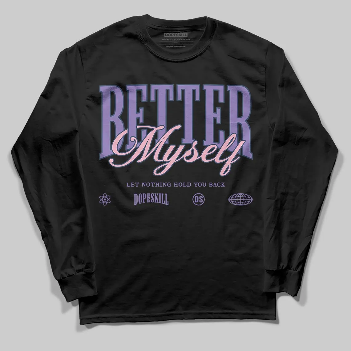 Mojave 11s DopeSkill Long Sleeve T-Shirt Better Myself Graphic sold by DopeSkill