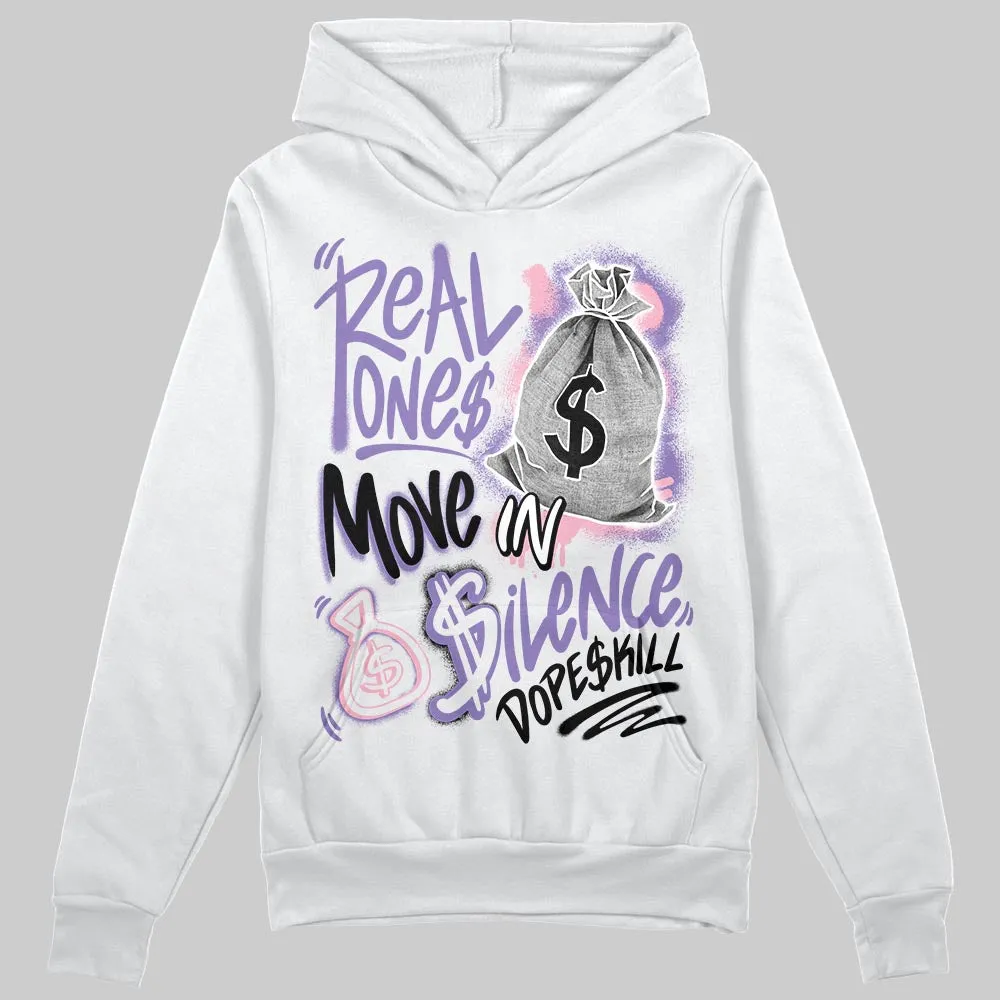 Mojave 11s DopeSkill Hoodie Sweatshirt Real Ones Move In Silence Graphic sold by DopeSkill product image thumbnail 2