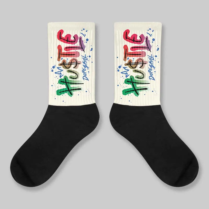 “285” Atlanta 11s DopeSkill Sublimated Sock Hustle Graphic sold by DopeSkill