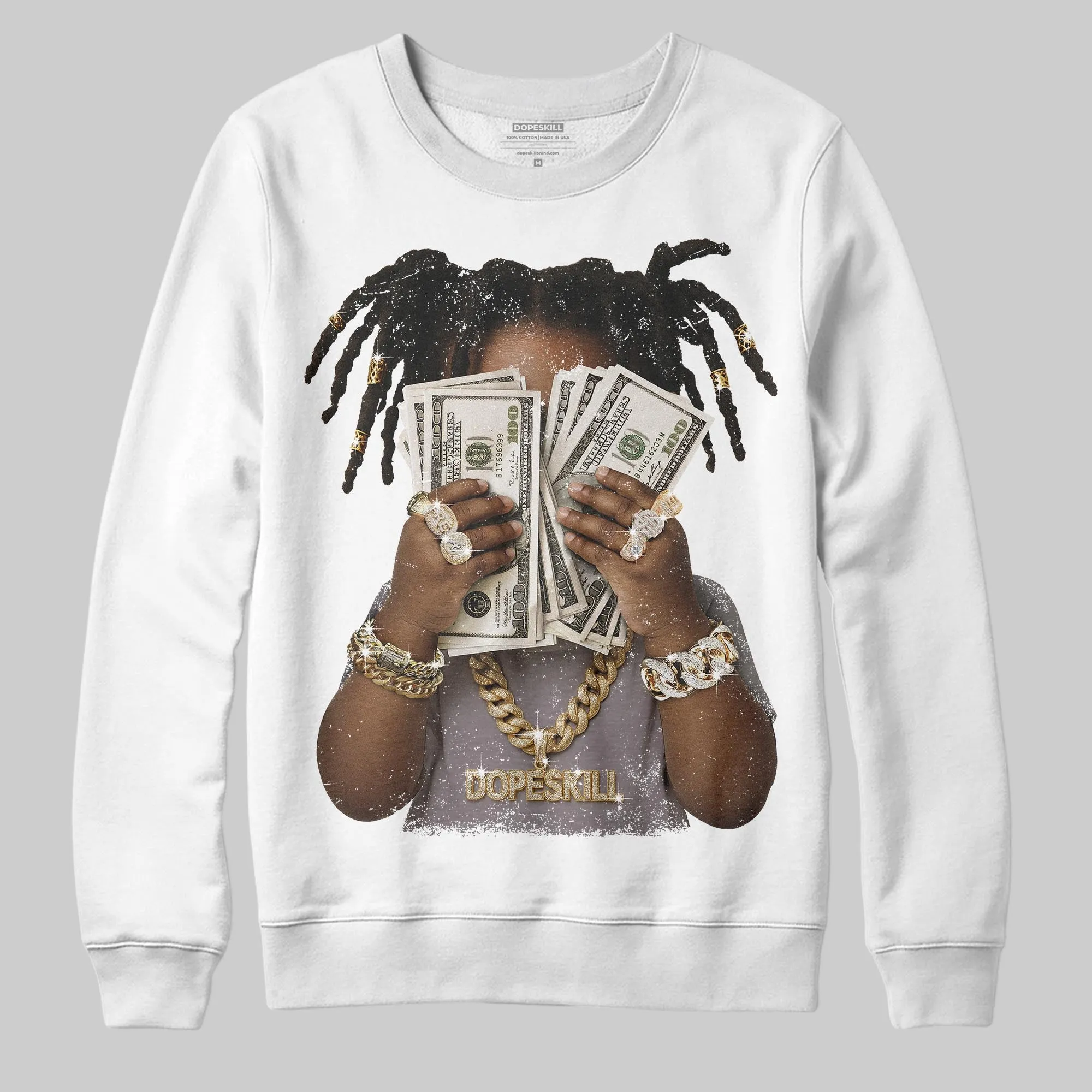 A Ma Maniére x Smokey Mauve 6s DopeSkill Sweatshirt Rich Youth Graphic sold by DopeSkill product image thumbnail 2