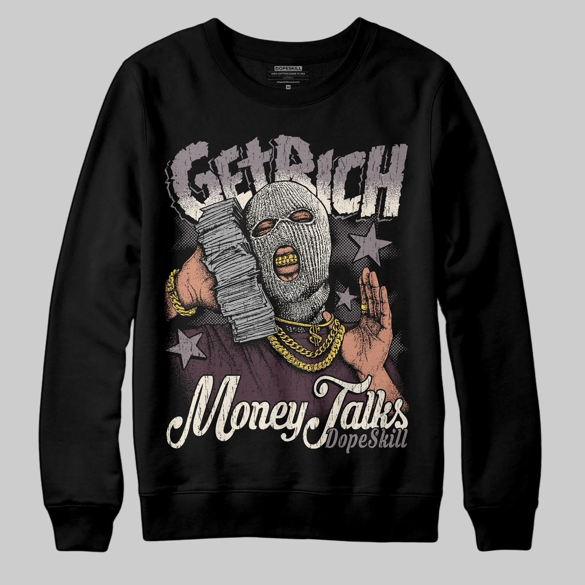 A Ma Maniére x Smokey Mauve 6s DopeSkill Sweatshirt Get Rich Graphic sold by DopeSkill