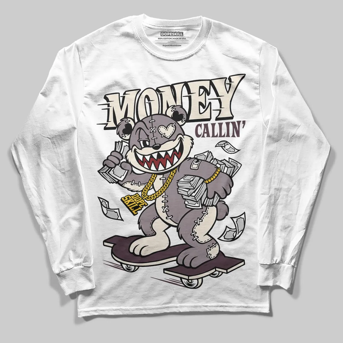 A Ma Maniére x Smokey Mauve 6s DopeSkill Long Sleeve T-Shirt Money Callin' Graphic sold by DopeSkill product image thumbnail 2