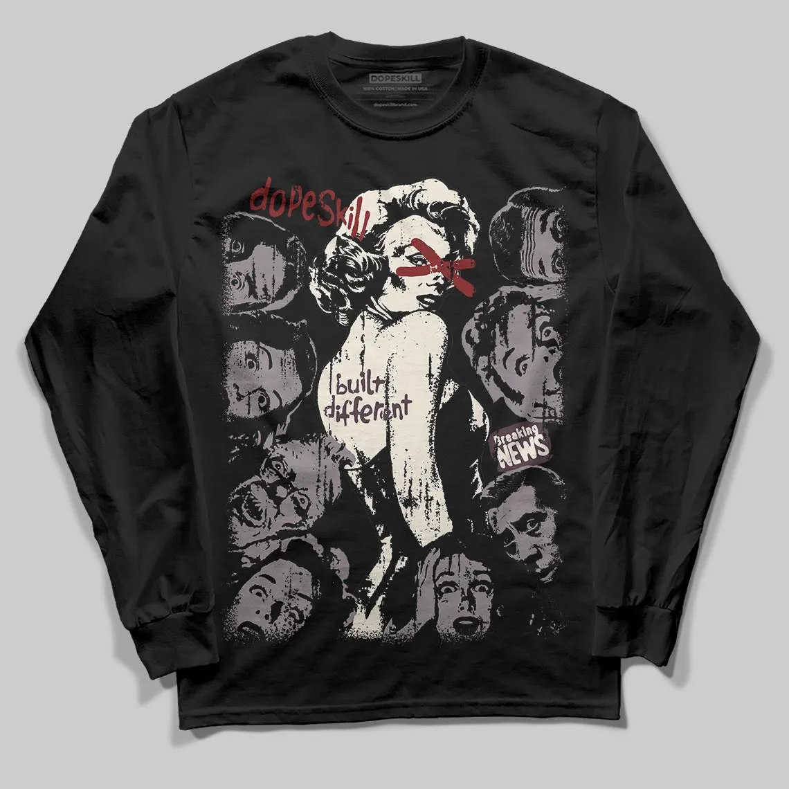 A Ma Maniére x Smokey Mauve 6s DopeSkill Long Sleeve T-Shirt Built Different Graphic sold by DopeSkill