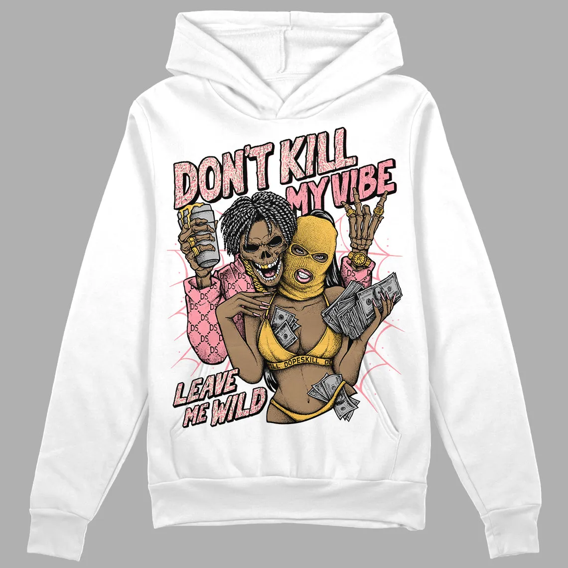 Red Stardust 3s DopeSkill Hoodie Sweatshirt Don't Kill My Vibe Graphic sold by DopeSkill