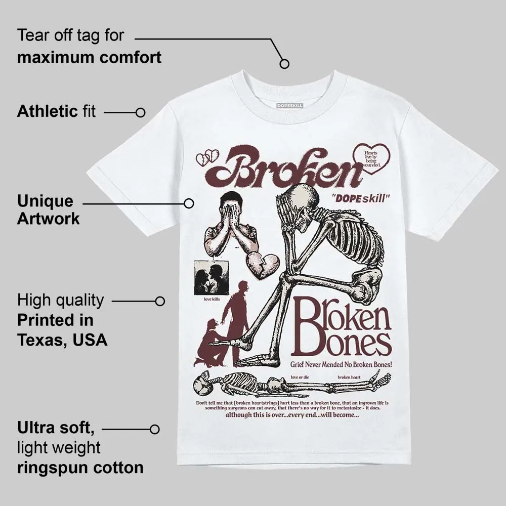 China 11s DopeSkill T-Shirt Broken Bones Graphic sold by DopeSkill product image thumbnail 3