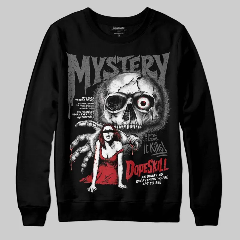 Black Cat 4s DopeSkill Sweatshirt Mystery Ghostly Grasp Graphic sold by DopeSkill