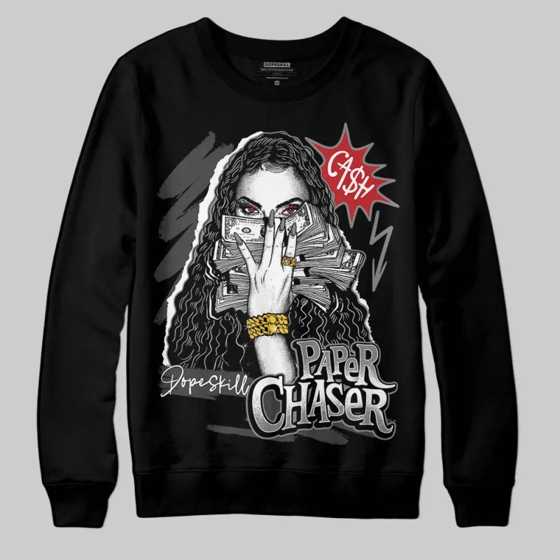 Black Cat 4s DopeSkill Sweatshirt NPC Graphic sold by DopeSkill