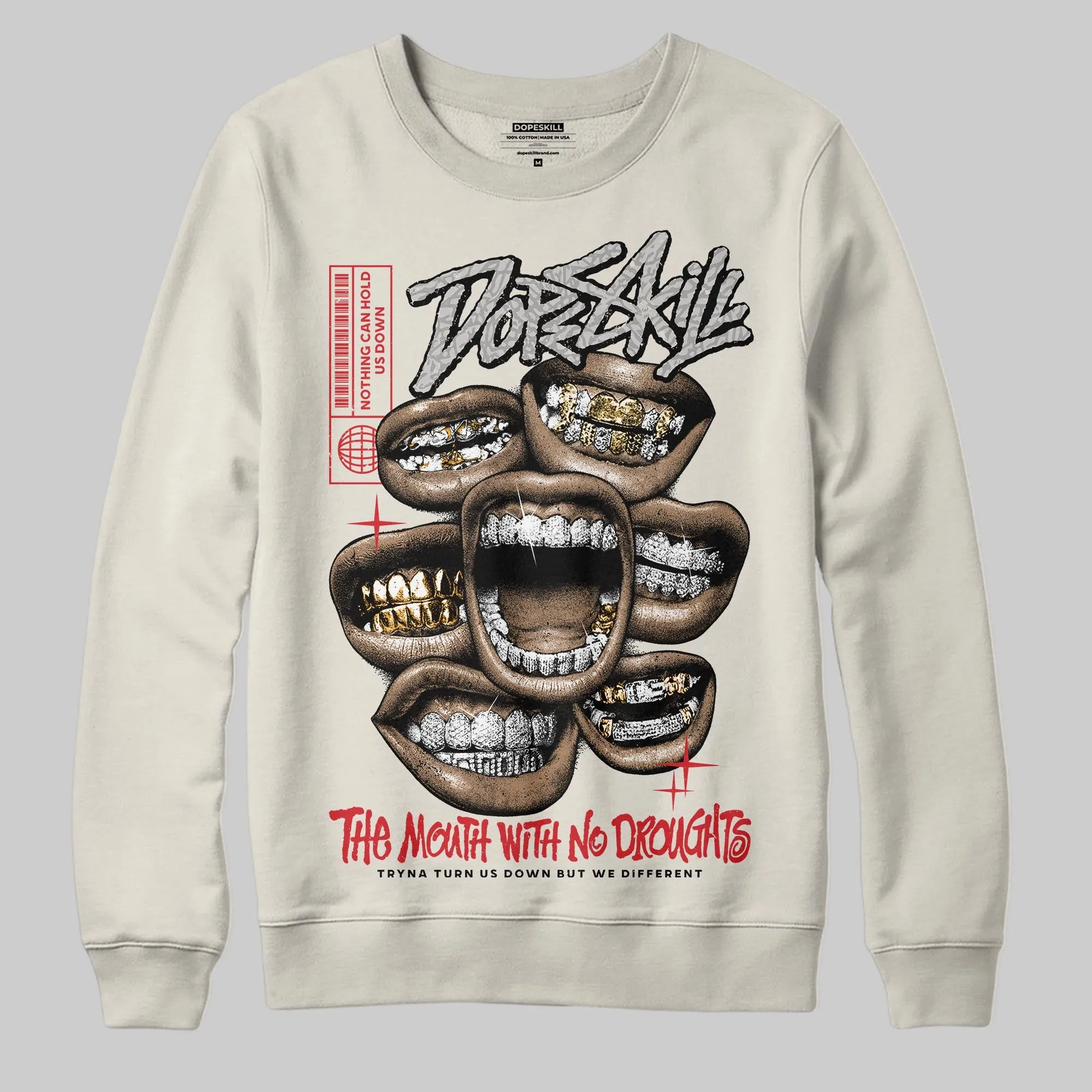 Sail 1s OG DopeSkill Sweatshirt The Mouth With No Droughts Graphic sold by DopeSkill