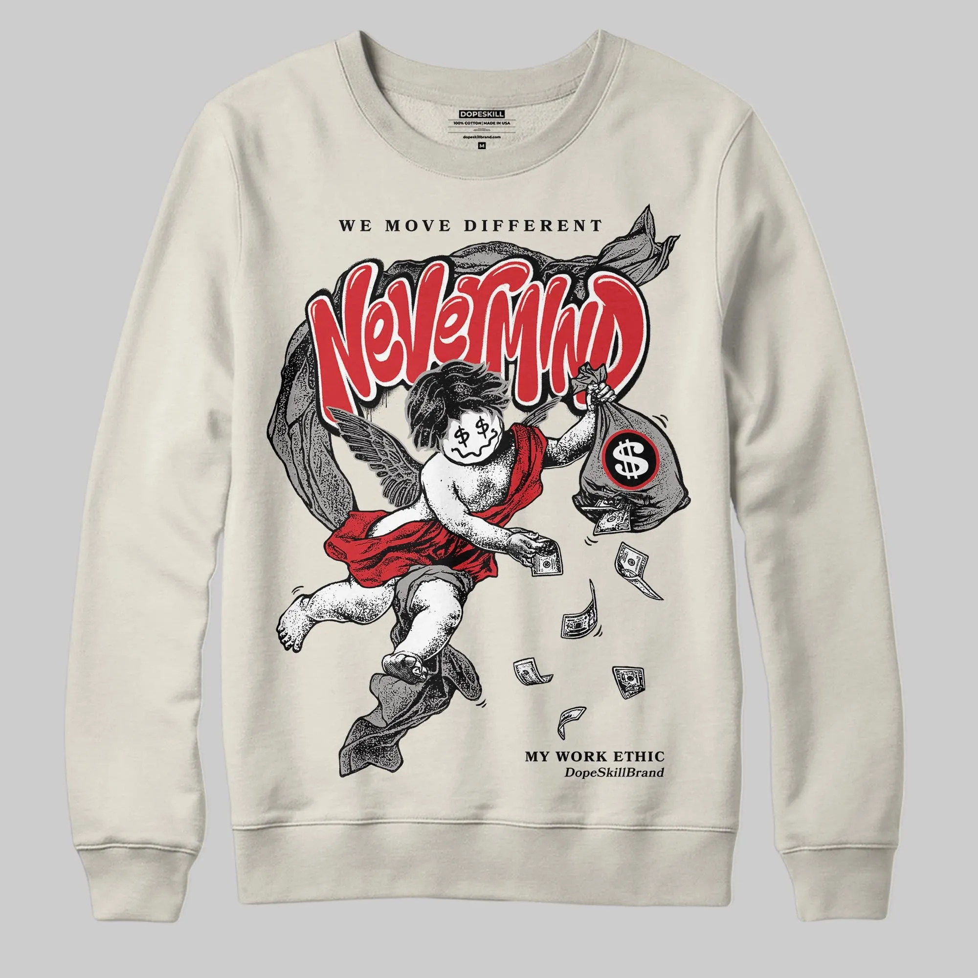 Sail 1s OG DopeSkill Sweatshirt Nevermind Graphic sold by DopeSkill
