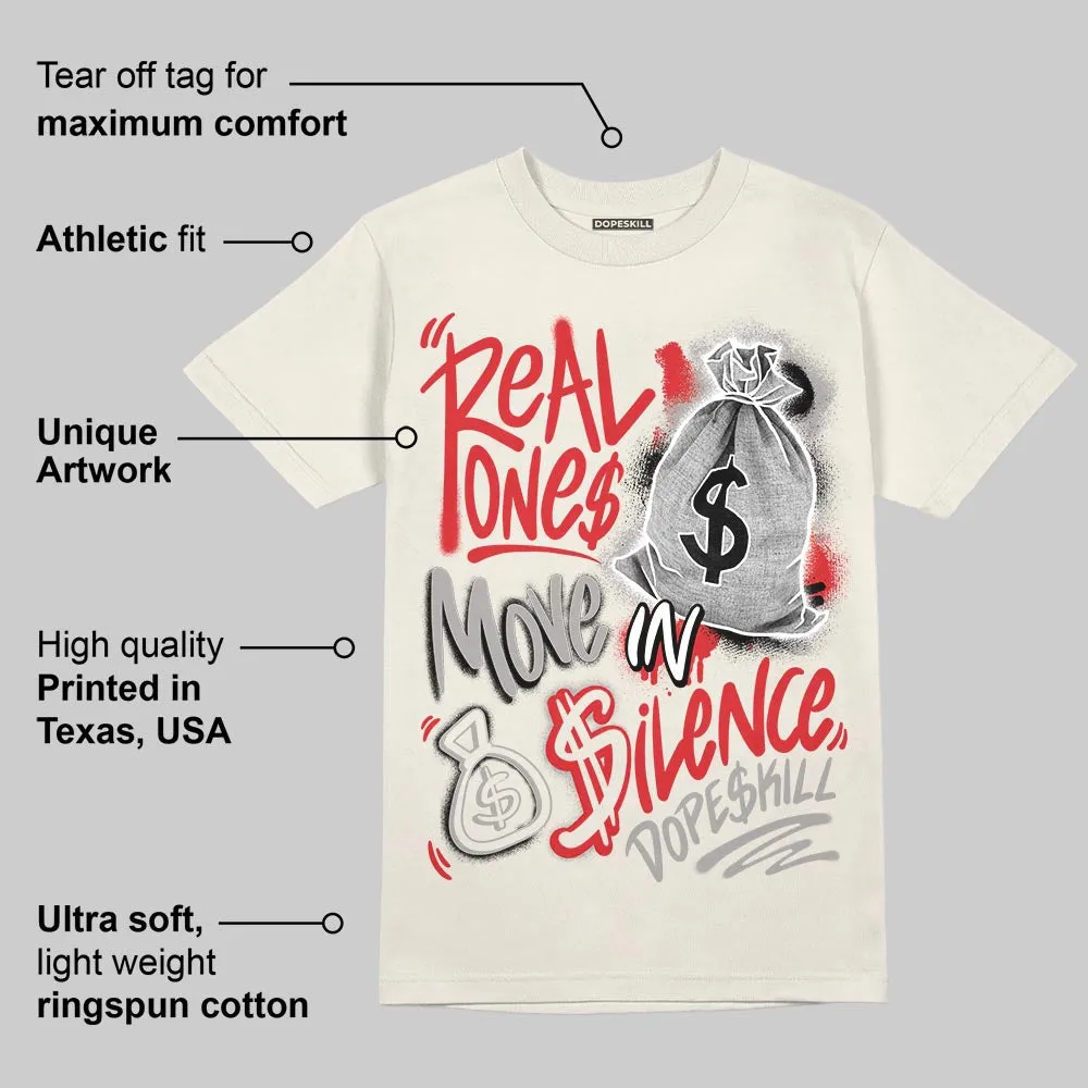 Sail 1s OG DopeSkill T-Shirt Real Ones Move In Silence Graphic sold by DopeSkill product image thumbnail 2