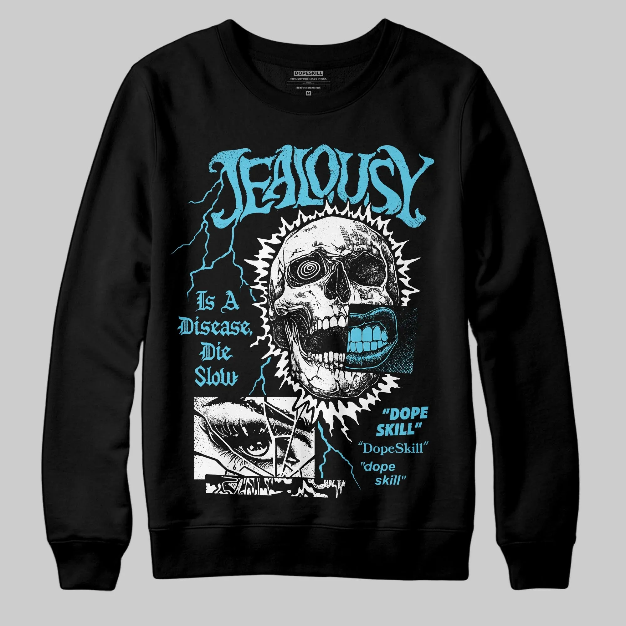 Gamma 11s DopeSkill Sweatshirt Jealousy Graphic sold by DopeSkill