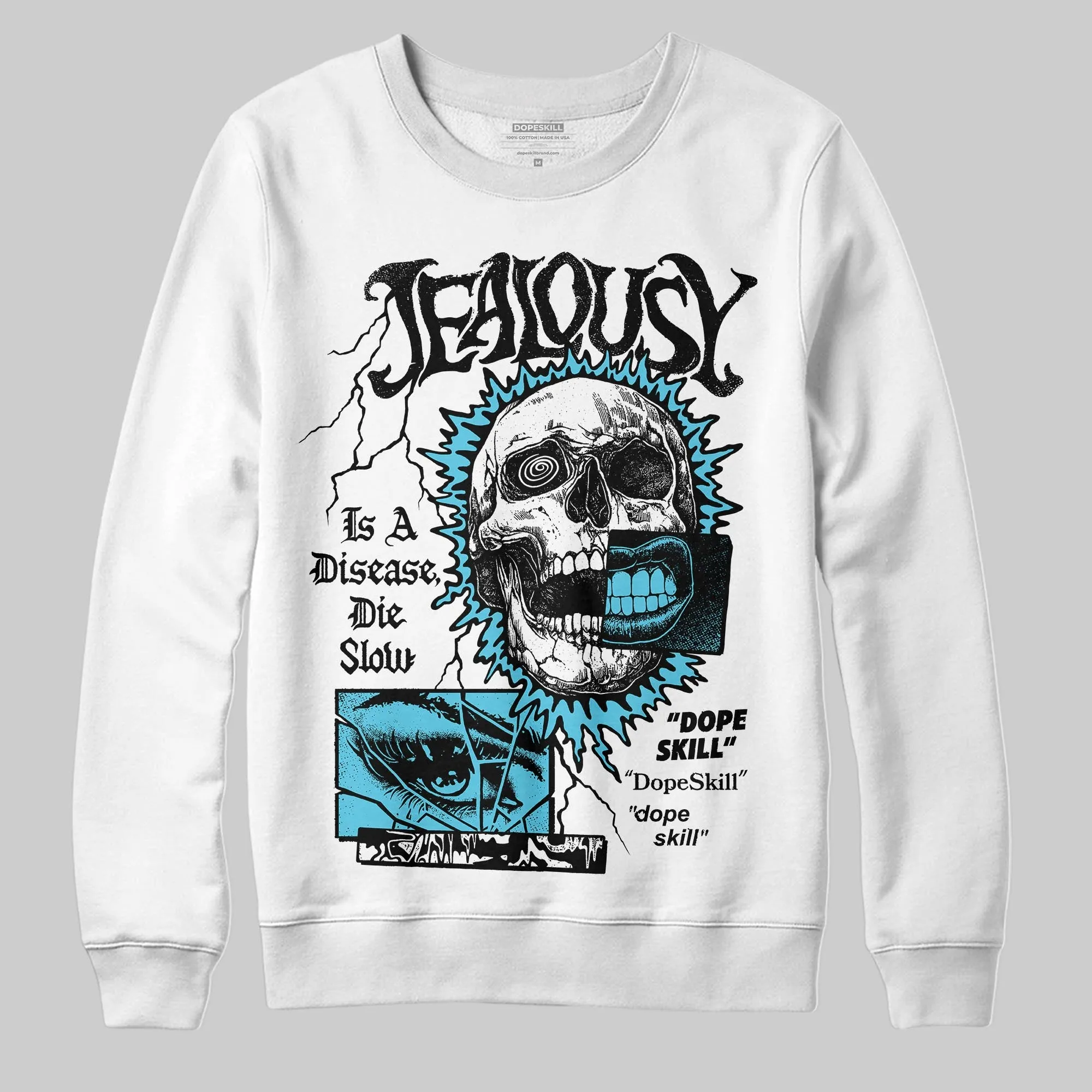 Gamma 11s DopeSkill Sweatshirt Jealousy Graphic sold by DopeSkill product image thumbnail 2