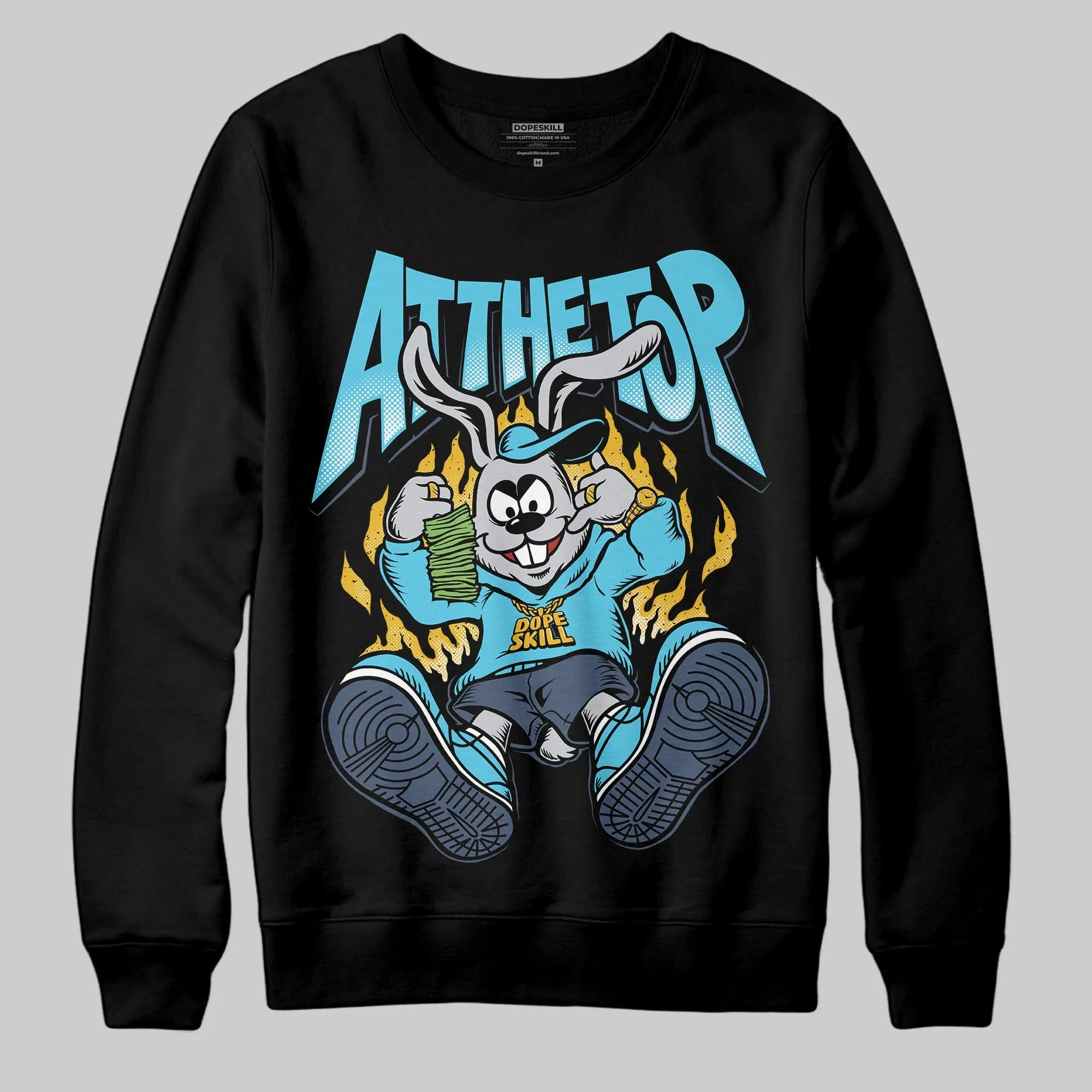 Gamma 11s DopeSkill Sweatshirt At The Top Graphic sold by DopeSkill