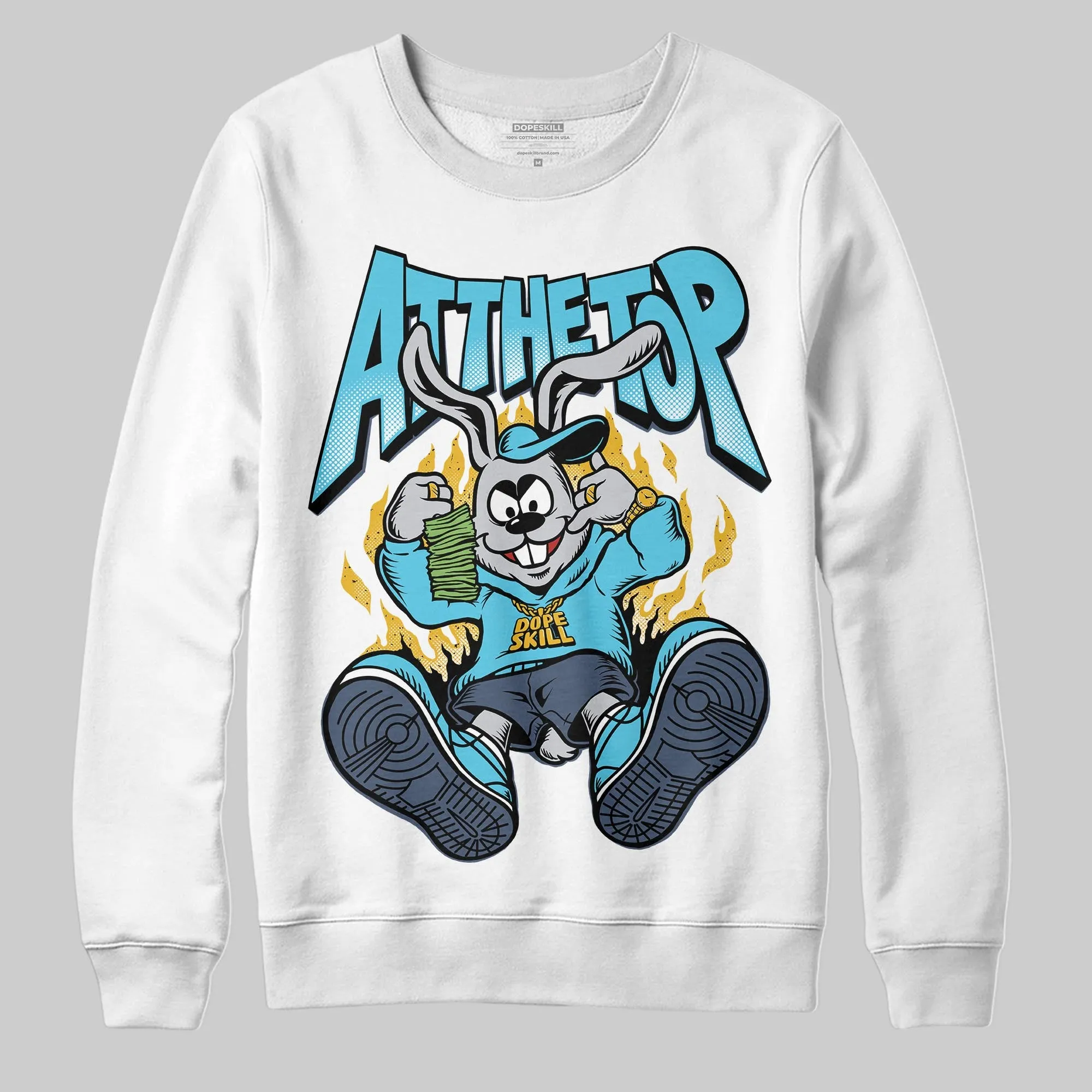 Gamma 11s DopeSkill Sweatshirt At The Top Graphic sold by DopeSkill product image thumbnail 2