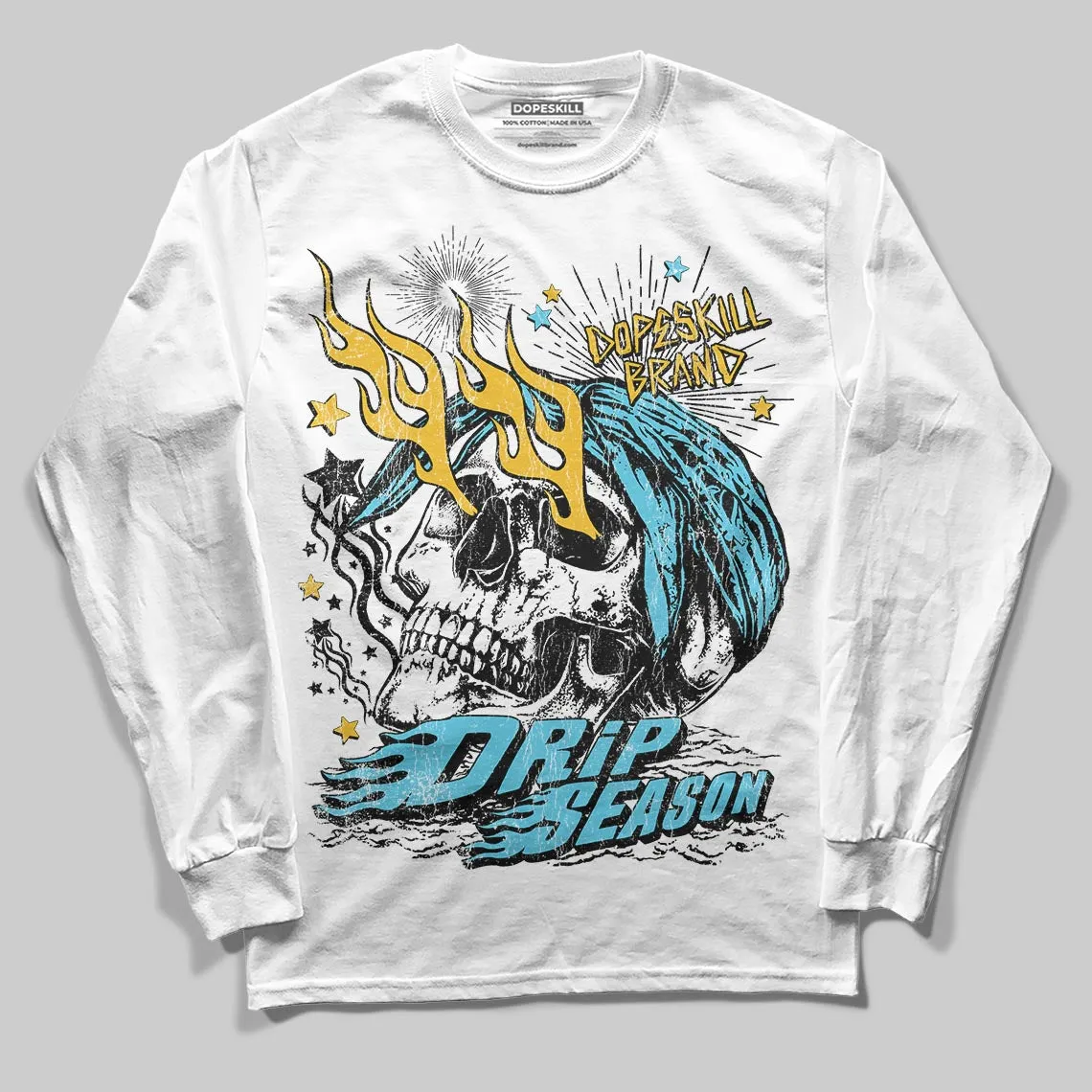 Gamma 11s DopeSkill Long Sleeve T-Shirt Drip Season Graphic sold by DopeSkill product image thumbnail 2