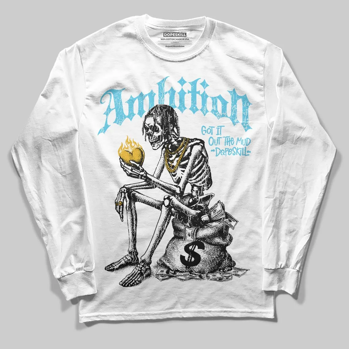 Gamma 11s DopeSkill Long Sleeve T-Shirt Ambition Graphic sold by DopeSkill product image thumbnail 2