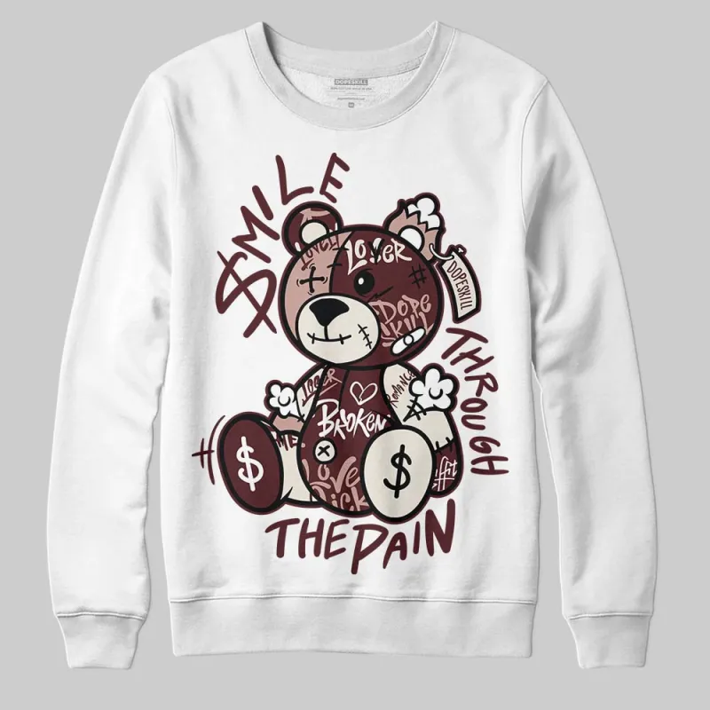 China 11s DopeSkill Sweatshirt Smile Through The Pain Graphic sold by DopeSkill