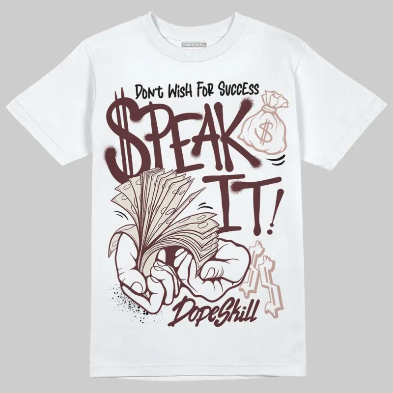 China 11s DopeSkill T-Shirt Speak It Graphic sold by DopeSkill