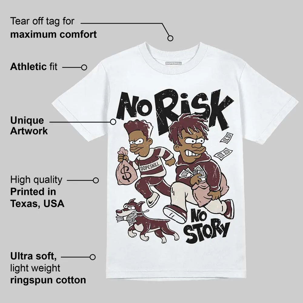 China 11s DopeSkill T-Shirt No Risk No Story Graphic sold by DopeSkill product image thumbnail 3