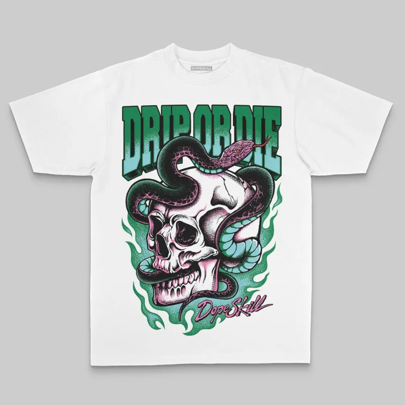 Green Oversize Print Drip or Die DopeSkill Graphic T-shirt sold by DopeSkill