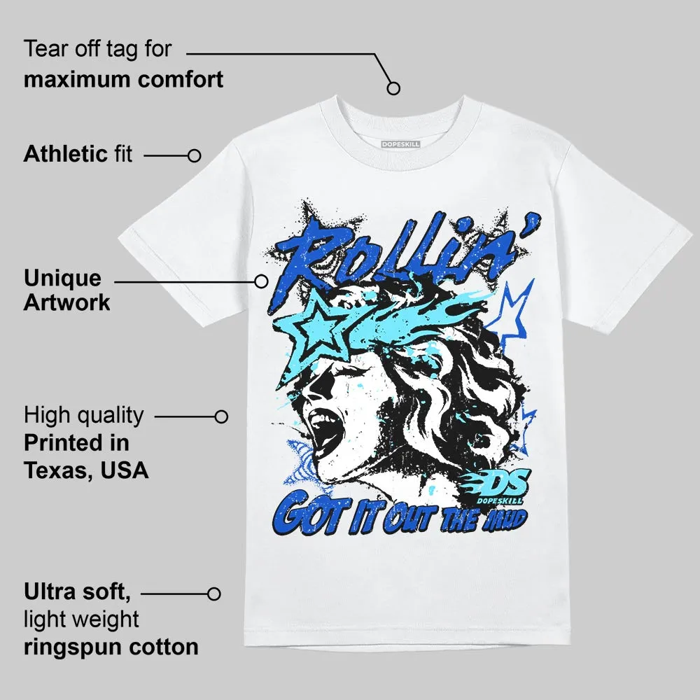 Royal Blue 'Got It Out The Mud' DopeSkill Graphic T-Shirt sold by DopeSkill product image thumbnail 4