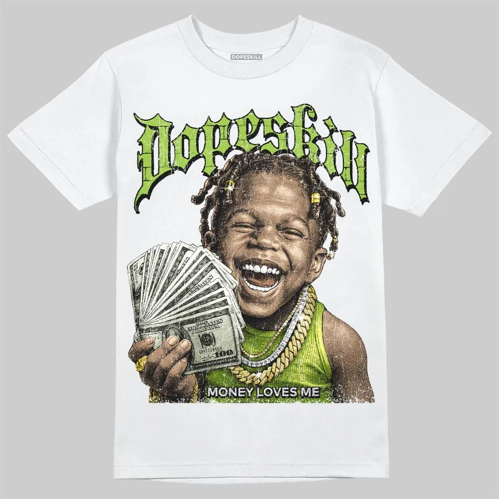 Green 'Money Loves Me' DopeSkill Graphic T-Shirt sold by DopeSkill