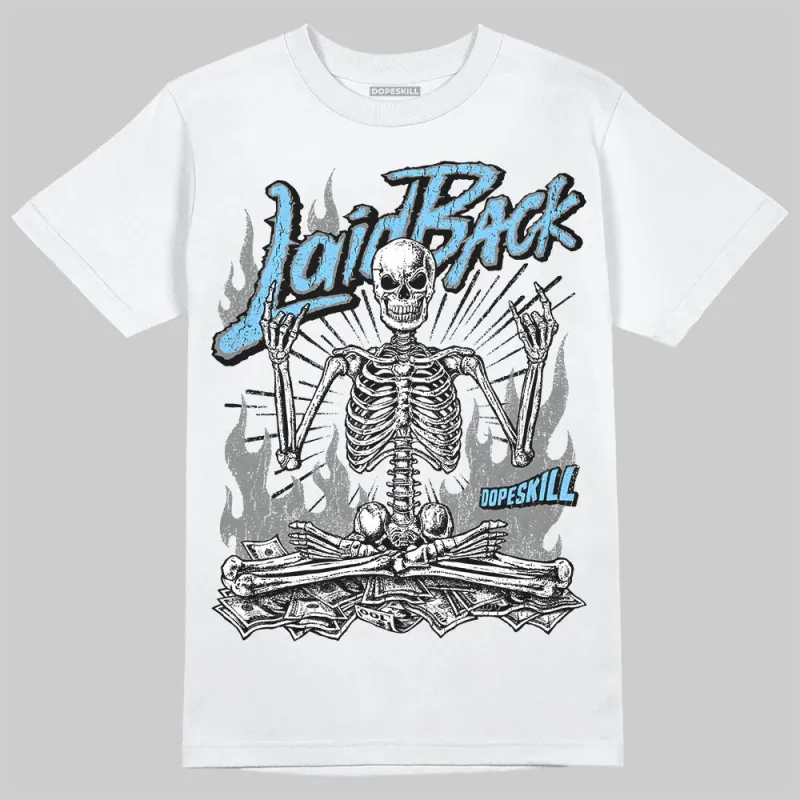 Grey 'Laid Back' DopeSkill Graphic T-Shirt sold by DopeSkill