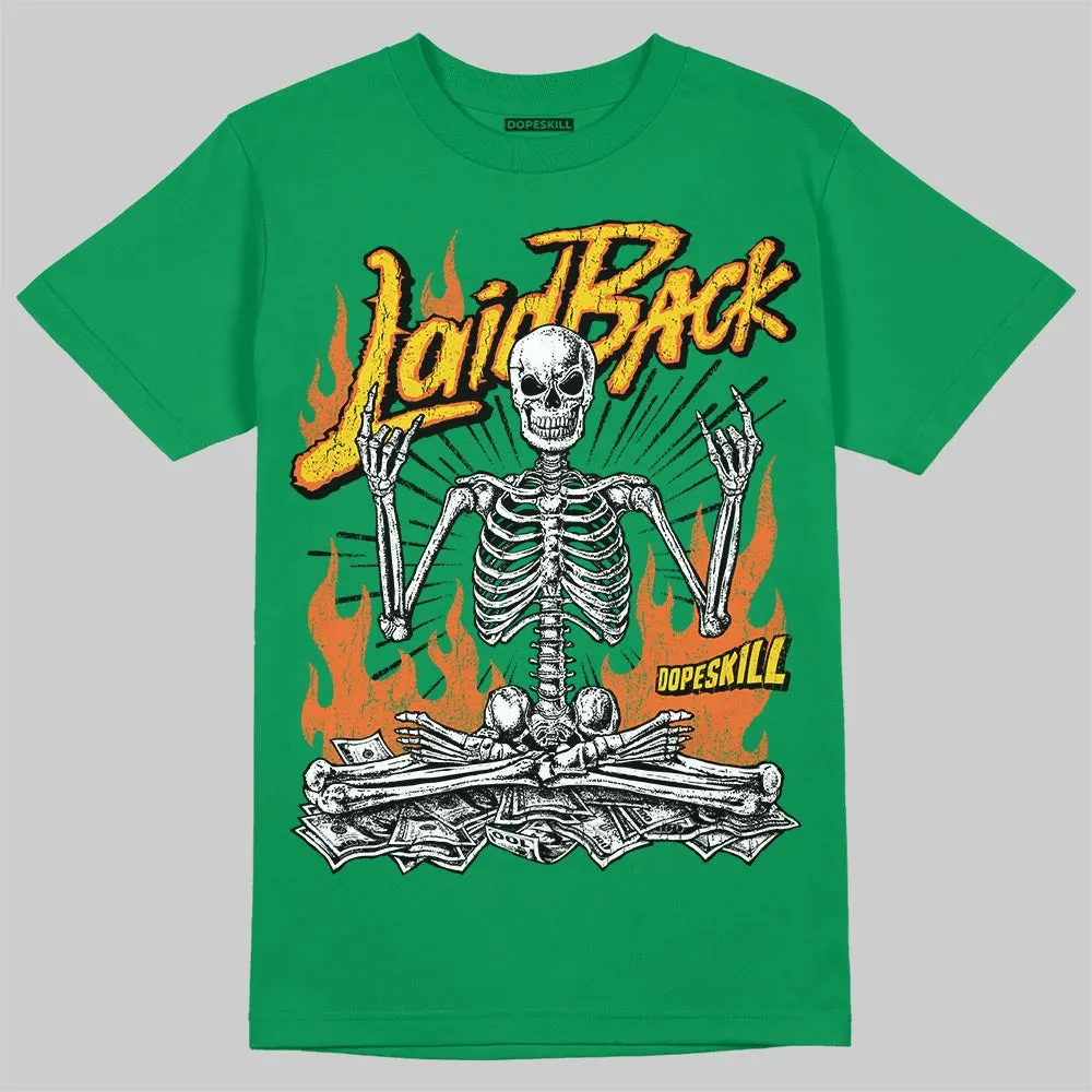 Green 'Laid Back' DopeSkill Graphic T-Shirt sold by DopeSkill product image thumbnail 3