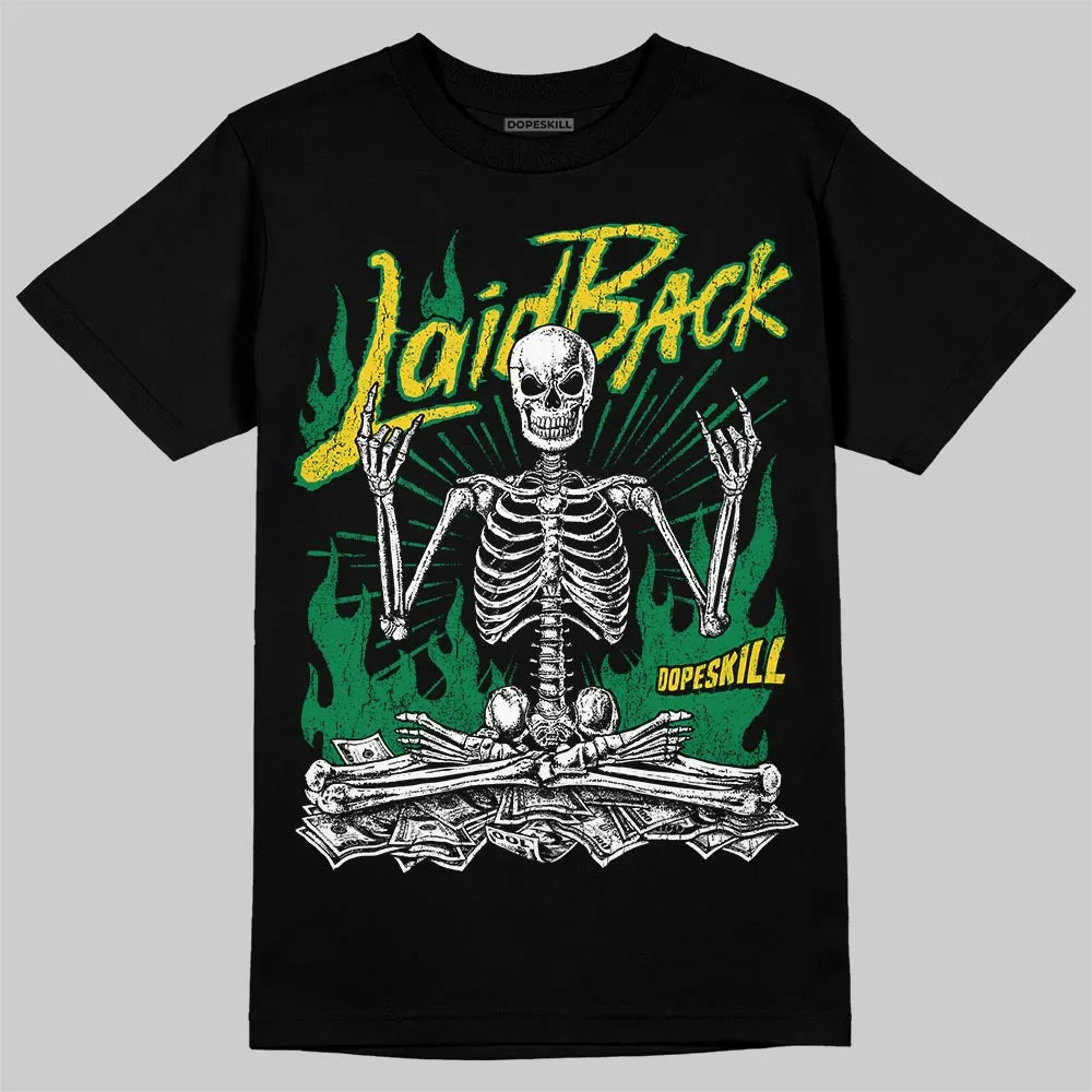 Green 'Laid Back' DopeSkill Graphic T-Shirt sold by DopeSkill product image thumbnail 2