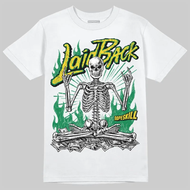 Green 'Laid Back' DopeSkill Graphic T-Shirt sold by DopeSkill