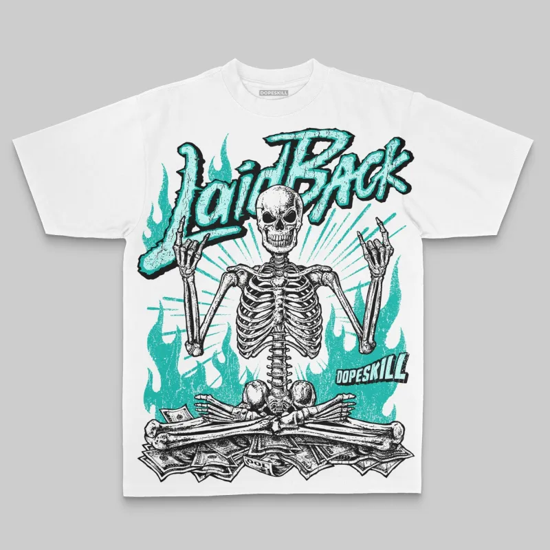 Aqua Oversize Print Laid Back DopeSkill Graphic T-shirt sold by DopeSkill