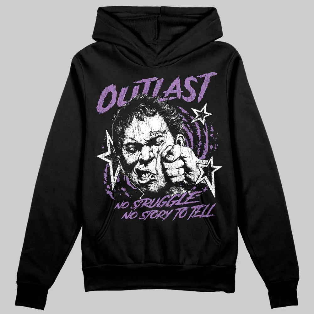 PURPLE 'Outlast' DopeSkill Graphic Hoodie sold by DopeSkill