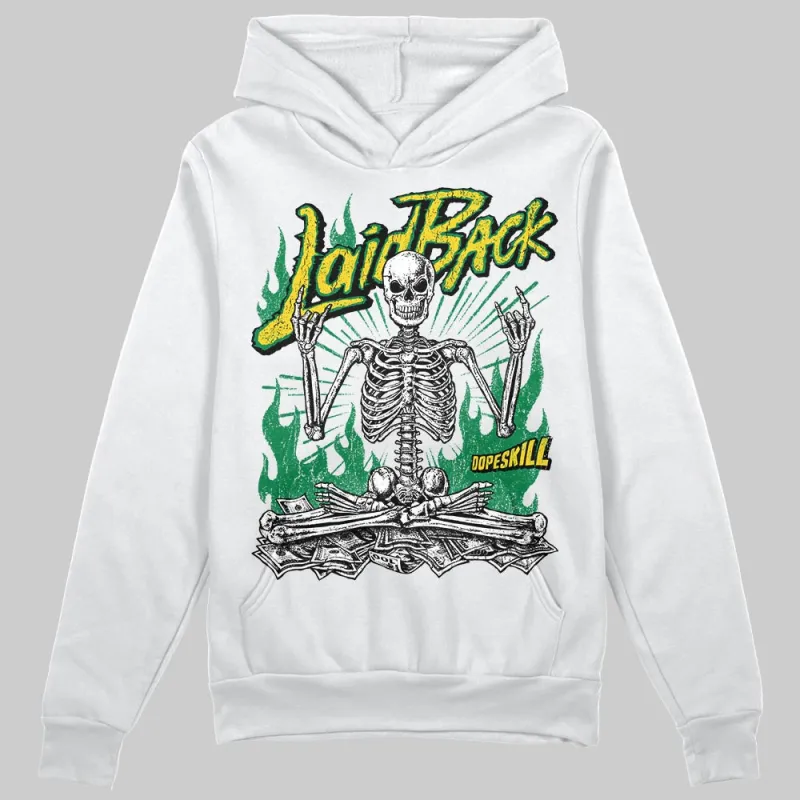Green 'Laid Back' DopeSkill Graphic Hoodie sold by DopeSkill