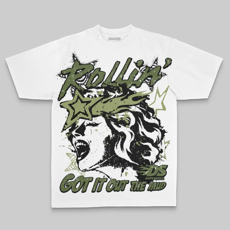 Olive Oversize Print Got It Out The Mud DopeSkill Graphic T-shirt sold by DopeSkill