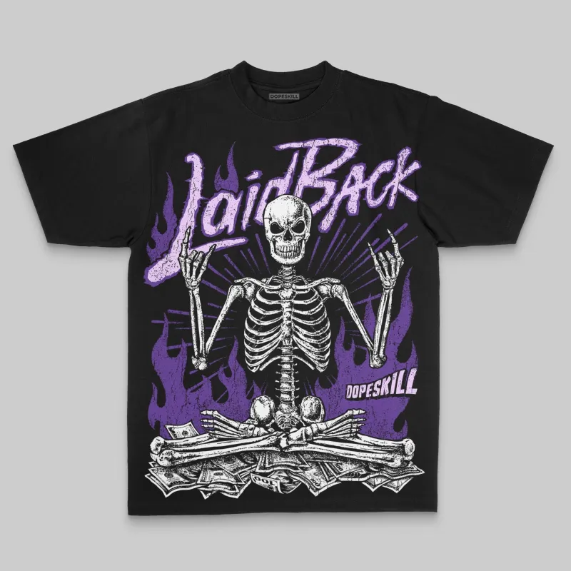 Purple Oversize Print Laid Back DopeSkill Graphic T-shirt sold by DopeSkill
