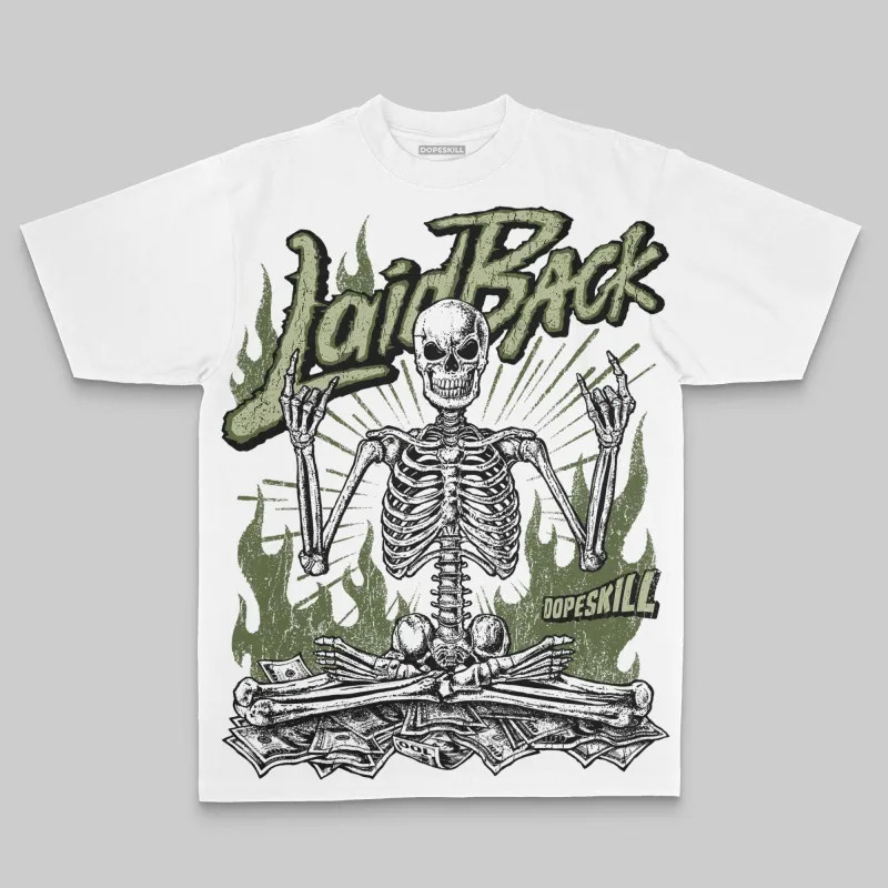 Olive Oversize Print Laid Back DopeSkill Graphic T-shirt sold by DopeSkill