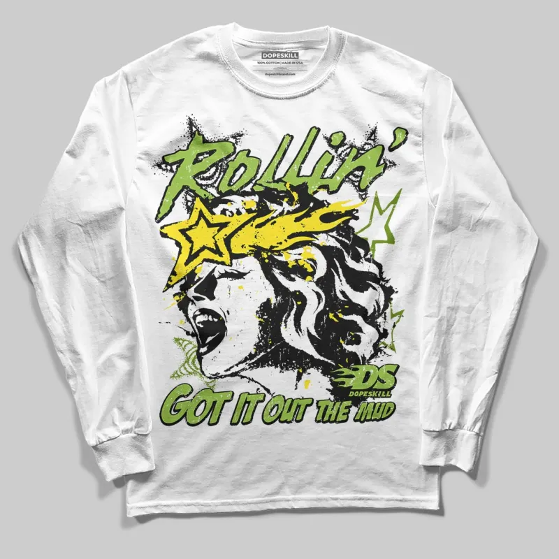 Green 'Got It Out The Mud' DopeSkill Graphic Long Sleeve T-Shirt sold by DopeSkill