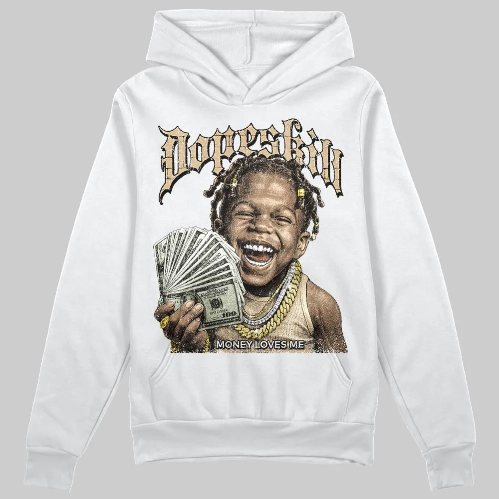 TAN 'Money Loves Me' DopeSkill Graphic Hoodie sold by DopeSkill product image thumbnail 2
