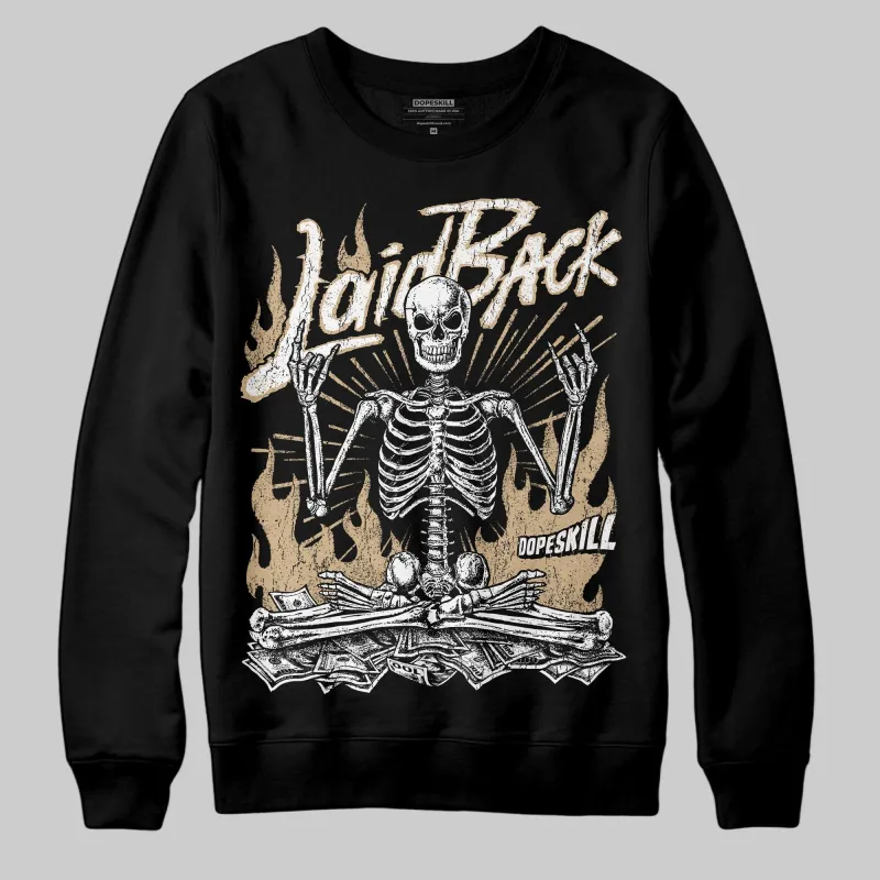 TAN 'Laid Back' DopeSkill Graphic Sweatshirt sold by DopeSkill