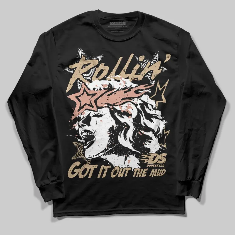 TAN 'Got It Out The Mud' DopeSkill Graphic Long Sleeve T-Shirt sold by DopeSkill