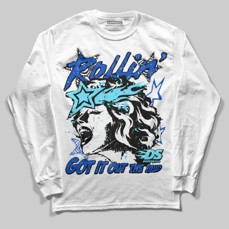 Royal Blue 'Got It Out The Mud' DopeSkill Graphic Long Sleeve T-Shirt sold by DopeSkill